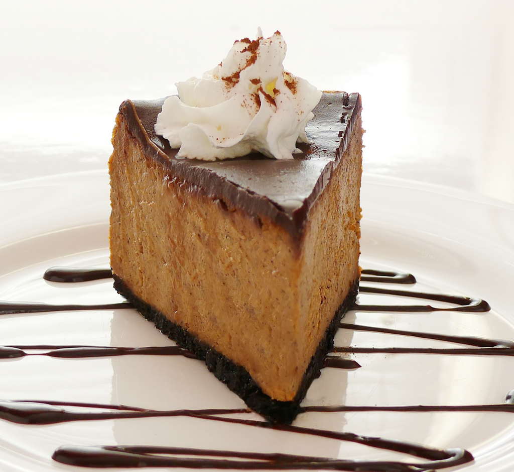 8" Pumpkin Chocolate Cheesecake (GF)