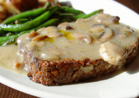 Mushroom Lentil Loaf (entrée only, GF)